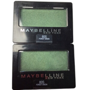 Maybelline New York Expert Eyeshadows Lot of 2 Shades Forest Green
